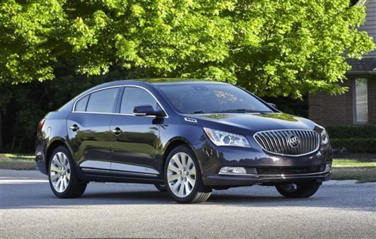 Updated Buick LaCrosse is a peaceful riding sedan The San Diego